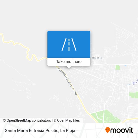 Mapa de Santa Maria Eufrasia Peletie