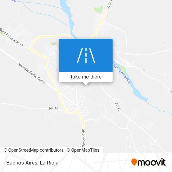 ¿Cómo llegar a Buenos Aires, La Rioja en autobús?