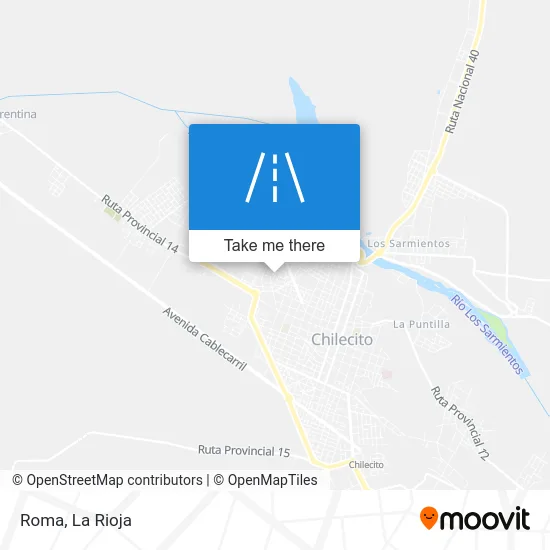 Roma map