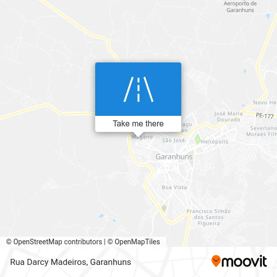 Rua Darcy Madeiros map