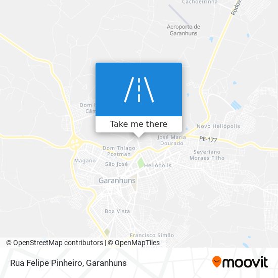 Rua Felipe Pinheiro map