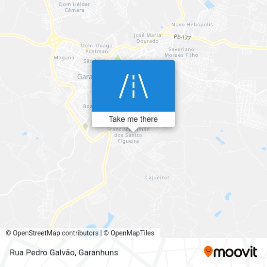 Rua Pedro Galvão map