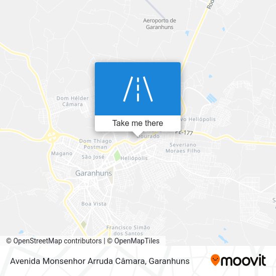 Avenida Monsenhor Arruda Câmara map