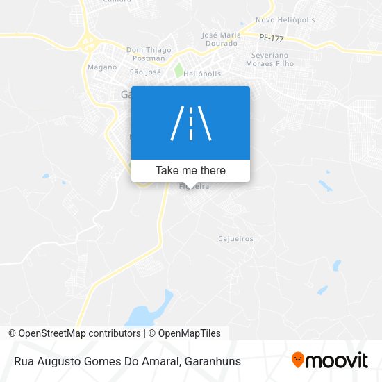 Rua Augusto Gomes Do Amaral map