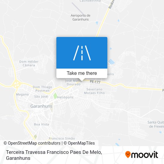 Terceira Travessa Francisco Paes De Melo map