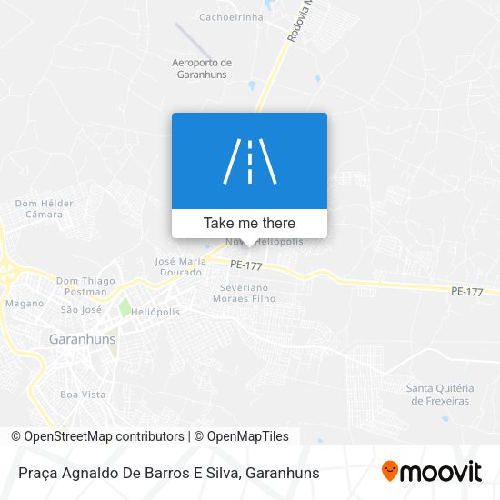 Praça Agnaldo De Barros E Silva map