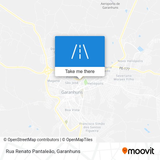 Rua Renato Pantaleão map
