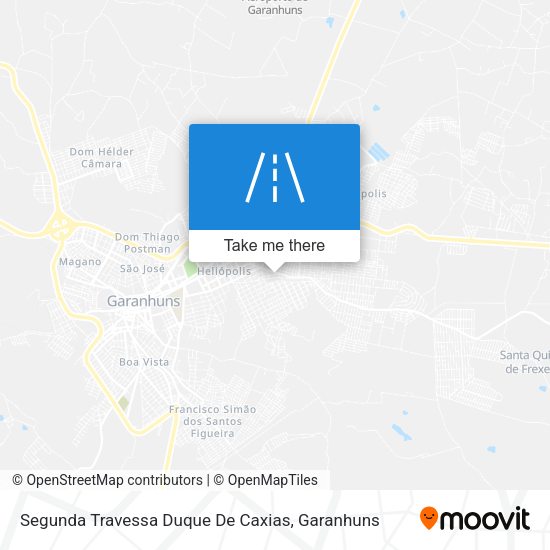 Segunda Travessa Duque De Caxias map