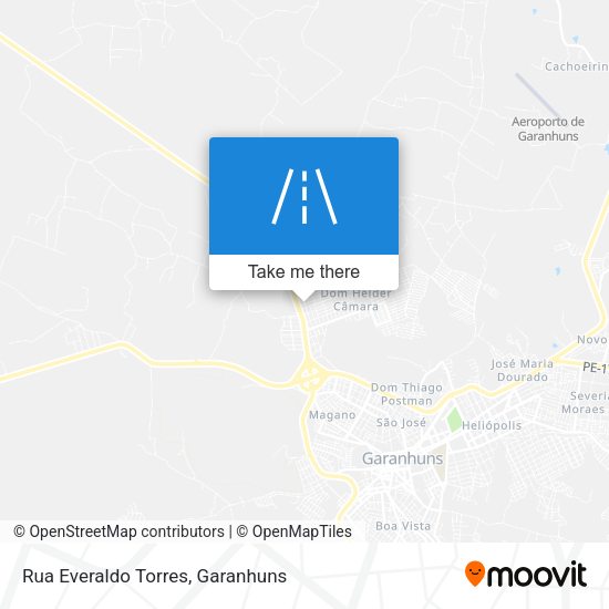 Rua Everaldo Torres map