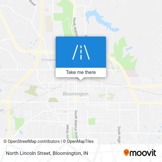 Mapa de North Lincoln Street