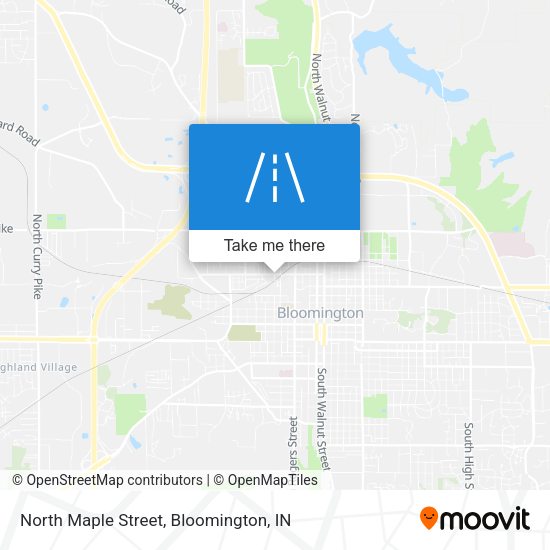 Mapa de North Maple Street