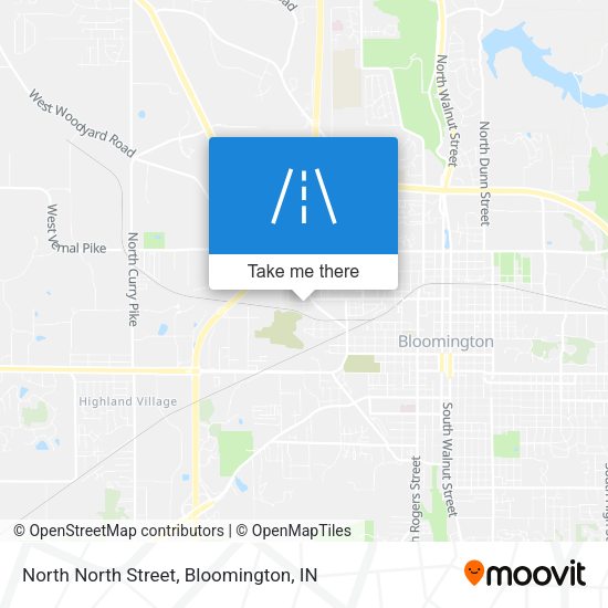 North North Street map