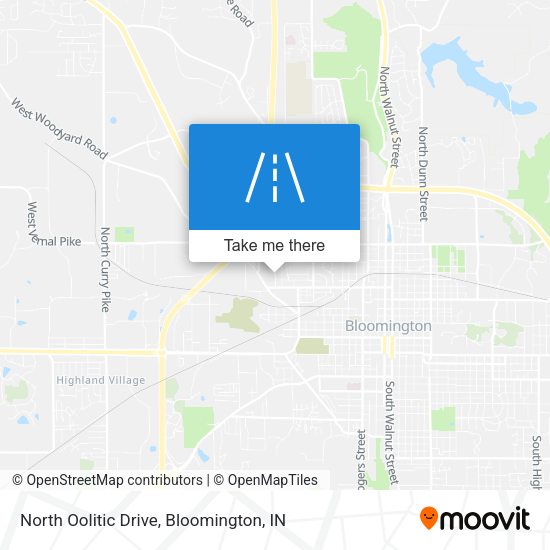 Mapa de North Oolitic Drive