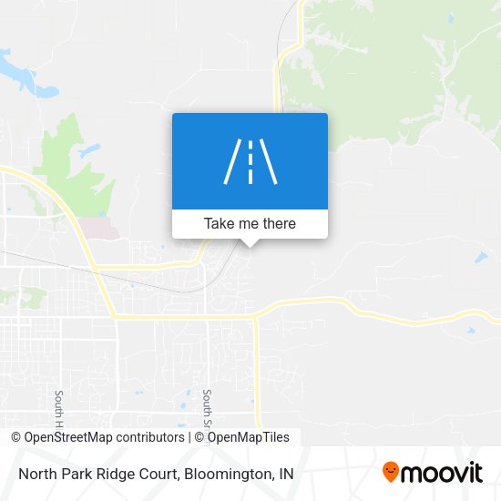 North Park Ridge Court map