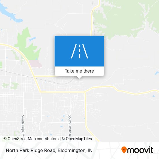 North Park Ridge Road map