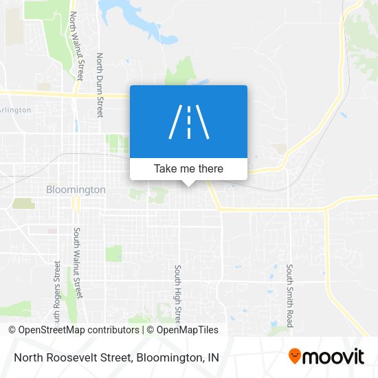Mapa de North Roosevelt Street