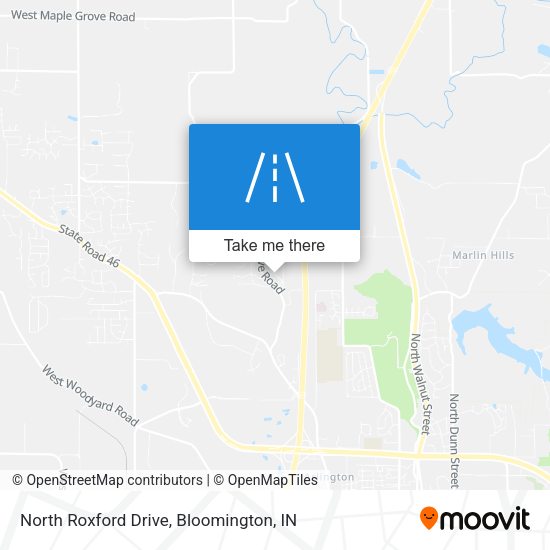 Mapa de North Roxford Drive
