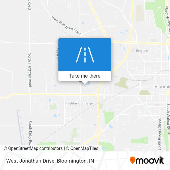 West Jonathan Drive map