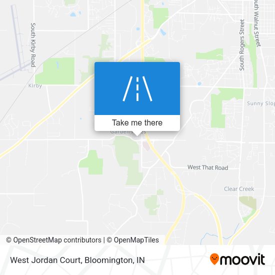 West Jordan Court map