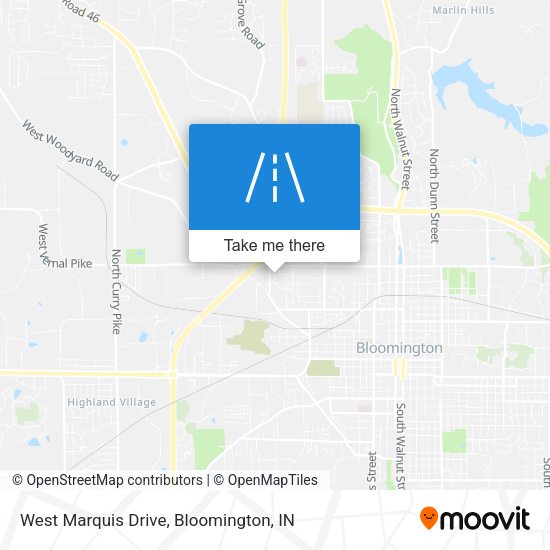 Mapa de West Marquis Drive