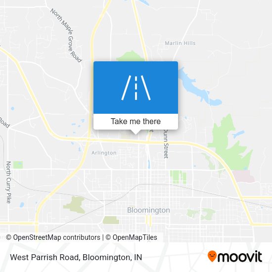 Mapa de West Parrish Road