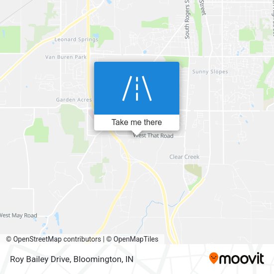 Mapa de Roy Bailey Drive
