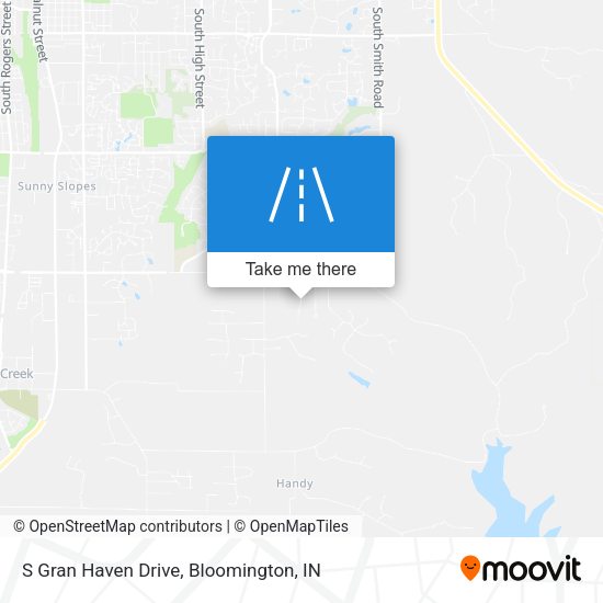S Gran Haven Drive map