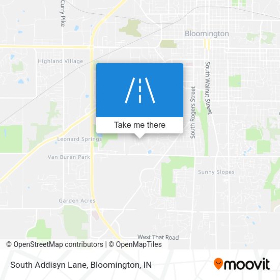 Mapa de South Addisyn Lane