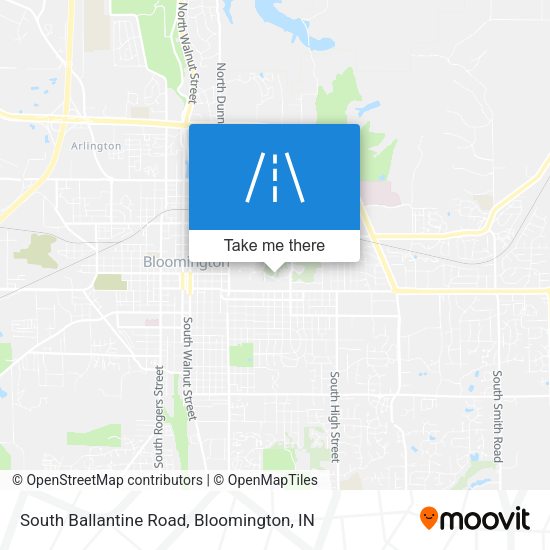 South Ballantine Road map