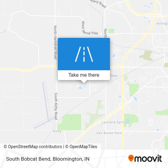South Bobcat Bend map