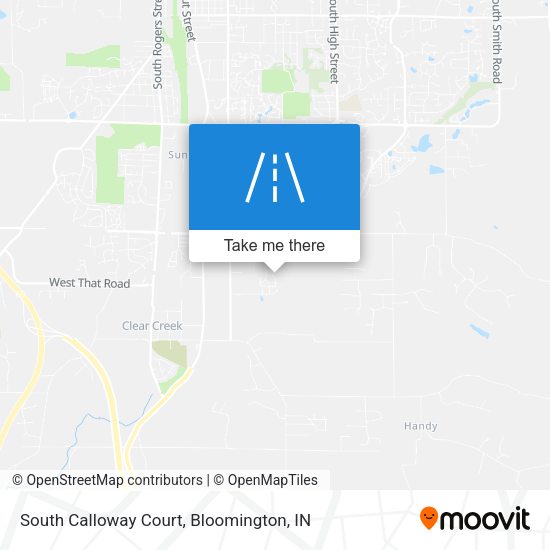 South Calloway Court map