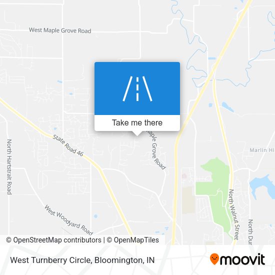 West Turnberry Circle map