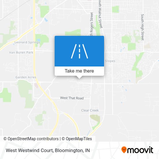 West Westwind Court map