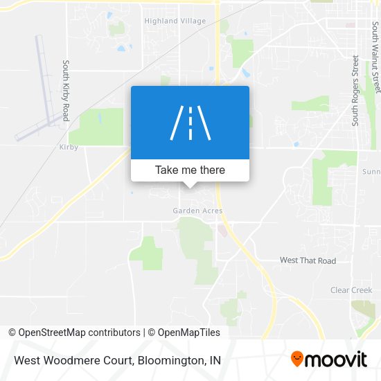 West Woodmere Court map