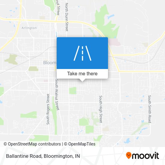 Ballantine Road map