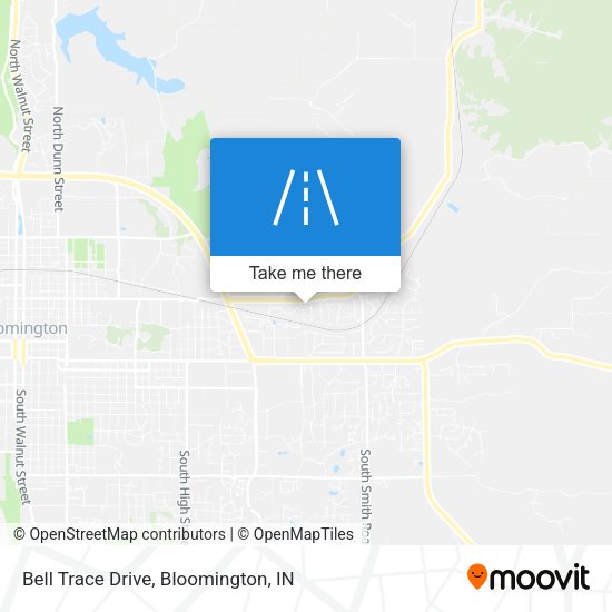 Bell Trace Drive map
