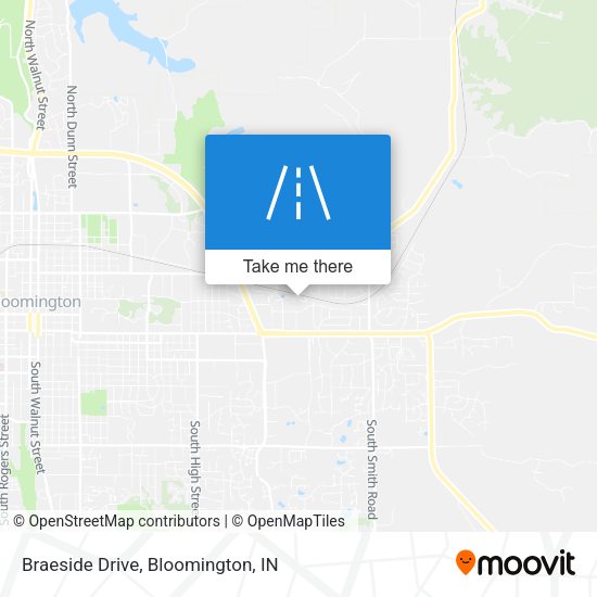 Braeside Drive map