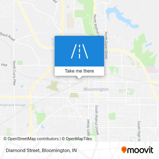 Mapa de Diamond Street