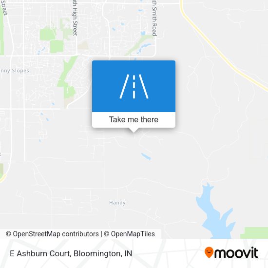E Ashburn Court map