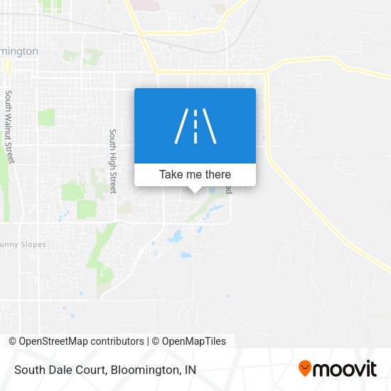 South Dale Court map