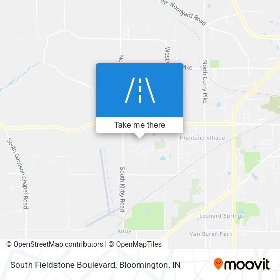 Mapa de South Fieldstone Boulevard