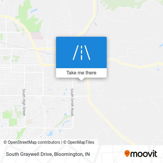 South Graywell Drive map