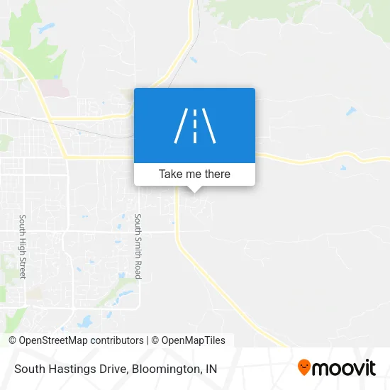 South Hastings Drive map