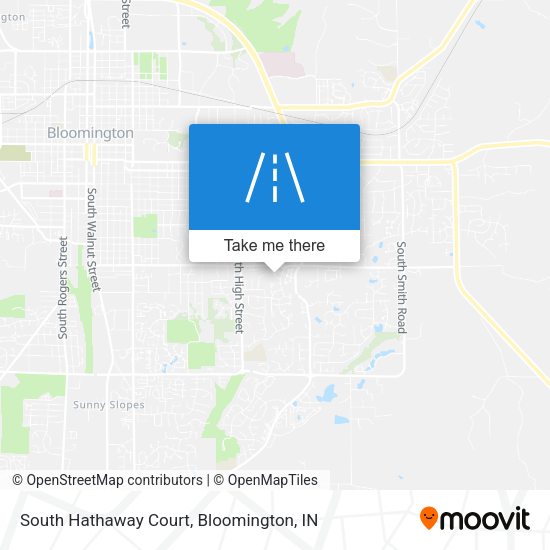South Hathaway Court map