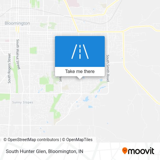 South Hunter Glen map