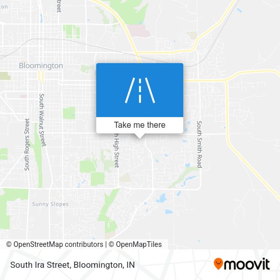 Mapa de South Ira Street