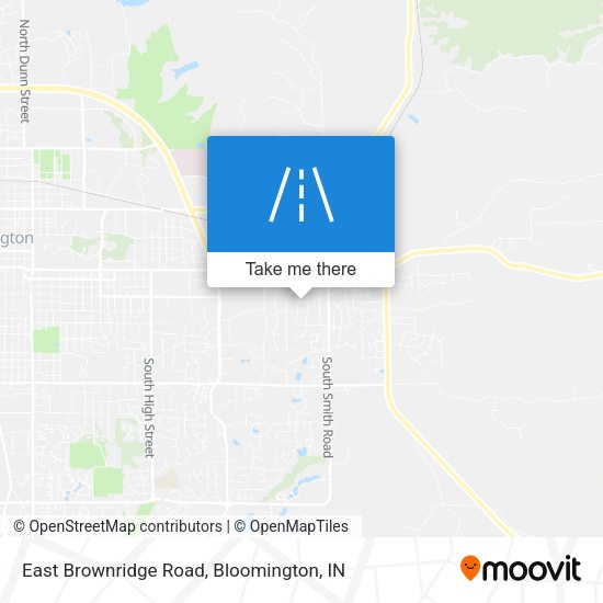 Mapa de East Brownridge Road