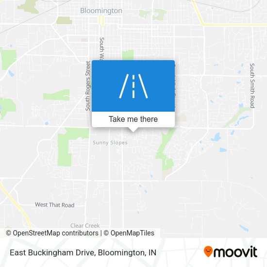 Mapa de East Buckingham Drive