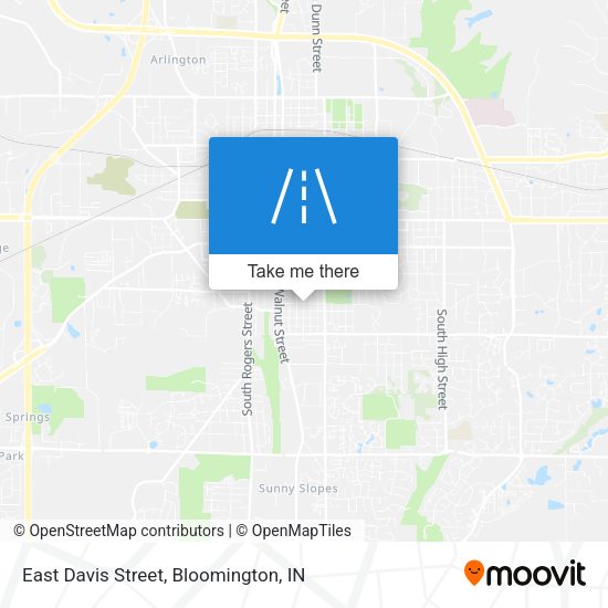 Mapa de East Davis Street