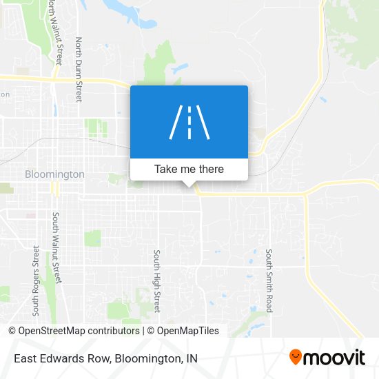 East Edwards Row map